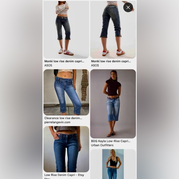 Women’s G-Star Low Rise Denim Capris Size 29 - Picture 1 of 10